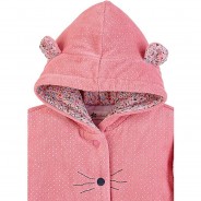 Preisvergleich für Oberteile: Kapuzen-Jacke Nicki Mabel Übergangsjacken altrosa Gr. 56 Mädchen Baby