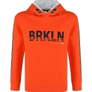 Preisvergleich für Oberteile: Kapuzenpullover EFFECT  orange Gr. 164 Jungen Kinder
