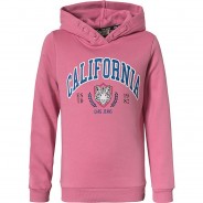 Preisvergleich für Oberteile: Kapuzenpullover HATTIE  pink Gr. 128 Mädchen Kinder