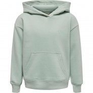 Preisvergleich für Oberteile: Kapuzenpullover KOGEVERY  grün Gr. 128 Mädchen Kinder