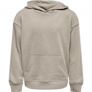 Preisvergleich für Oberteile: Kapuzenpullover KOGNEVER  beige Gr. 140 Mädchen Kinder