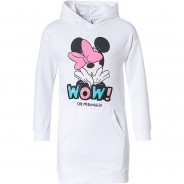 Preisvergleich für Oberteile: Kapuzenpullover MINNIE  weiß Gr. 104 Mädchen Kleinkinder