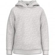 Preisvergleich für Oberteile: Kapuzenpullover , Organic Cotton grau Gr. 146/152 Jungen Kinder