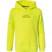 Preisvergleich für Oberteile: Kapuzenpullover STEFFO  neongelb Gr. 152 Jungen Kinder