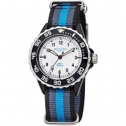 Preisvergleich für Accessoires für Kinder: Kinder-Armbanduhr Schwarz/Grau/Blau Analoguhren weiß