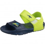 Preisvergleich für Bademode: Kinder Badeschuhe KANGASWIM II grün/blau Gr. 28