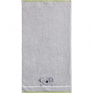 Preisvergleich für Heimtextilien: "Kinder-Badetuch ""Koala"" Frottier" grau Gr. 70 x 140