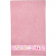 Preisvergleich für Heimtextilien: Kinder-Badetuch Frottier rosa Gr. 70 x 110