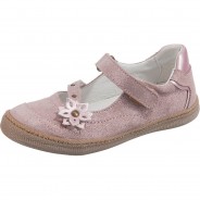 Preisvergleich für Schuhe: Kinder Ballerinas hellrosa Gr. 27 Mädchen Kleinkinder