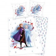 Preisvergleich für Heimtextilien: "Kinder-Bettwäsche ""Die Eiskönigin 2"" Renforcé" bunt Gr. 135 x 200 + 80 x 80