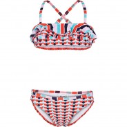 Preisvergleich für Bademode: Kinder Bikini bunt Gr. 110 Mädchen Kleinkinder