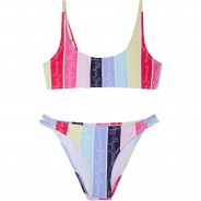 Preisvergleich für Bademode: Kinder Bikini pink Gr. 164 Mädchen Kinder