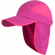 Preisvergleich für Mützen & Accessoires: Kinder Cap TROLL XT mit UV-Schutz dunkelrosa Gr. 54 Mädchen Kinder