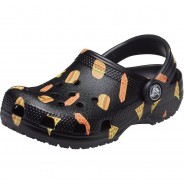 Preisvergleich für Schuhe: Kinder Clogs schwarz/gelb Gr. 23/24