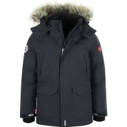 Preisvergleich für Jacken & Outdoorkleidung: Kinder Daunenjacke SPITSBERGEN anthrazit Gr. 116