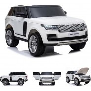 Preisvergleich für Kinderfahrzeuge: Kinder Elektroauto Land Rover Zweisitzer Elektro-Autos weiß