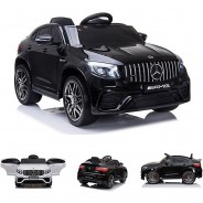 Preisvergleich für Kinderfahrzeuge: Kinder Elektroauto Mercedes GLC63S Elektro-Autos schwarz