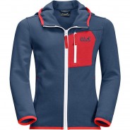Preisvergleich für Oberteile: Kinder Fleecejacke ACTIVE dunkelblau Gr. 128
