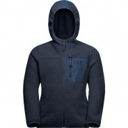 Preisvergleich für Oberteile: Kinder Fleecejacke dunkelblau Gr. 164