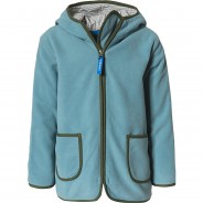 Preisvergleich für Oberteile: Kinder Fleecejacke TONTTU (recycelt) blau/grün Gr. 104/110