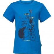 Preisvergleich für Oberteile: Kinder Funktionsshirt Regular fit LEZZA, Organic Cotton blau Gr. 158/164