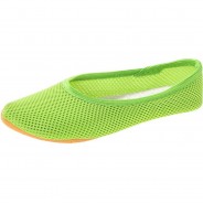 Preisvergleich für Schuhe: Kinder Gymnastikschuhe AirBecks grün Gr. 24 Jungen Kleinkinder