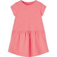 Preisvergleich für Kleider & Röcke: Kinder Jerseykleid NMFVAMAJA apricot Gr. 122 Mädchen Kinder