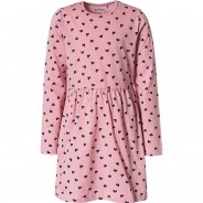 Preisvergleich für Kleider & Röcke: Kinder Jerseykleid rosa Gr. 122 Mädchen Kinder