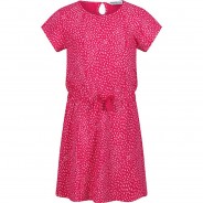 Preisvergleich für Kleider & Röcke: Kinder Kleid CATRINEL pink Gr. 140 Mädchen Kinder