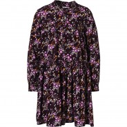 Preisvergleich für Kleider & Röcke: Kinder Kleid lila-kombi Gr. 116 Mädchen Kinder