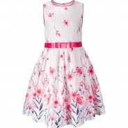 Preisvergleich für Kleider & Röcke: Kinder Kleid pink Gr. 104 Mädchen Kleinkinder