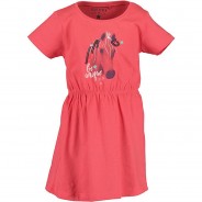 Preisvergleich für Kleider & Röcke: Kinder Kleid pink Gr. 128 Mädchen Kinder