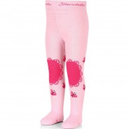 Preisvergleich für Strumpfwaren: Kinder Krabbelstrumpfhose rosa Gr. 92 Mädchen Kleinkinder