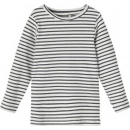 Preisvergleich für Oberteile: Kinder Langarmshirt NMNDAE, Organic Cotton dunkelblau Gr. 92