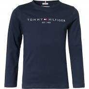 Preisvergleich für Oberteile: Kinder Langarmshirt, Organic Cotton dunkelblau Gr. 164