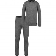 Preisvergleich für Hosen: Kinder Merino Thermo Unterwäsche Thermohosen grau Gr. 170/176