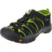Preisvergleich für Schuhe: Kinder Outdoorsandalen NEWPORT H2 schwarz/grün Gr. 27/28