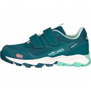 Preisvergleich für Schuhe: Kinder Outdoorschuhe PREIKESTOLEN HIKER blau/grün Gr. 38