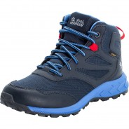 Preisvergleich für Schuhe: Kinder Outdoorschuhe WOODLAND blau/rot Gr. 37 Jungen Kinder