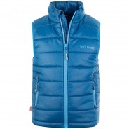 Preisvergleich für Jacken & Outdoorkleidung: Kinder Outdoorweste TRONDHEIM blau Gr. 164