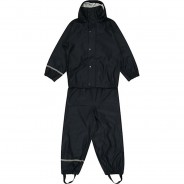 Preisvergleich für Jacken & Outdoorkleidung: Kinder Regenanzug NKNDRY dunkelblau Gr. 98