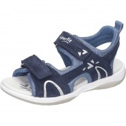 Preisvergleich für Schuhe: Kinder Sandalen blau-kombi Gr. 27 Mädchen Kleinkinder