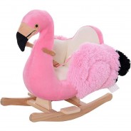 Preisvergleich für Kleinkindspielzeug: Kinder Schaukeltier als Flamingo rosa