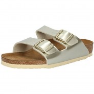 Preisvergleich für Schuhe: Kinder Slipper ARIZONA gold Gr. 26 Mädchen Kleinkinder