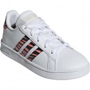 Preisvergleich für Schuhe: Kinder Sneakers Low GRAND COURT schwarz/weiß Gr. 35