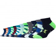 Preisvergleich für Strumpfwaren: Kinder Sneakersocken blau Gr. 31-34
