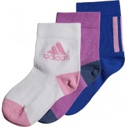 Preisvergleich für Strumpfwaren: Kinder Socken 3er Pack blau-kombi Gr. 19-21