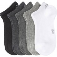 Preisvergleich für Strumpfwaren: Kinder Socken, 5er Pack - Sneaker, Organic Cotton, einfarbig Socken Kinder mehrfarbig Gr. 31-34  Kinder