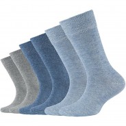 Preisvergleich für Strumpfwaren: Kinder Socken blau/grau Gr. 39-42