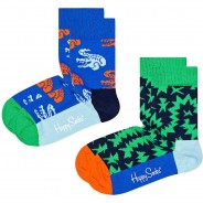Preisvergleich für Strumpfwaren: Kinder Socken CROCODILE Doppelpack mehrfarbig Gr. 33-35